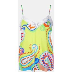 Mucho Gusto - Slip Top - Multicolor - Paisley