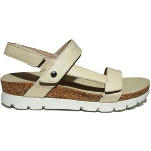 Panama Jack - Selma B8 - Sandalen - Crème - Leer
