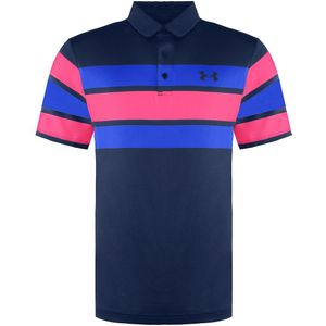 Under Armour - Playoff 2.0 - Poloshirt - Blauw/Roze