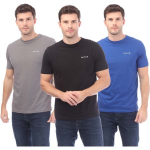 NICCE - Duka - T-shirt - Navy Grey - 3 Pack
