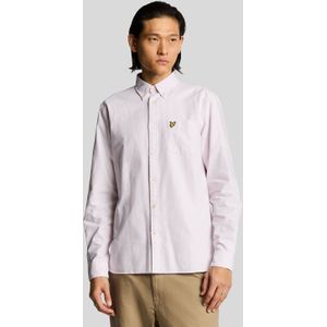 Lyle & Scott - Gestreept Oxford Overhemd - Roze