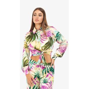 Guess - Tropical Jun Blouse - Veelkleurig - Polyester