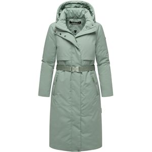 NAVAHOO - Waldbummler 14 - Functionele Mantel - Mintgroen - Lange Pasvorm