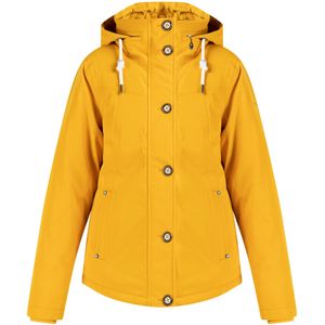 Schmuddelwedda Gewatteerd winterjack Dames mosterd