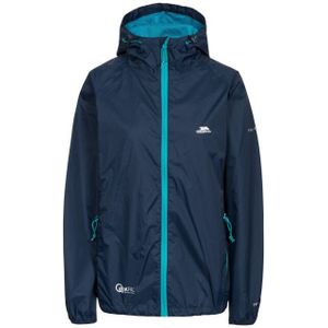 Trespass - Qikpac - Waterdichte Shell Jas - Navy - 5000 mm Waterdicht, 5000 mvp Ademend