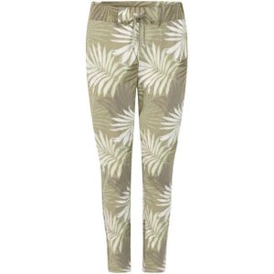 Zoso - Travel Broek - Palmenprint - Comfortabele Travelstof - Elastische Taille