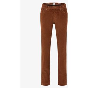 Brax - Cadiz - Corduroy Broek - Katoen - Straight Fit - Effen Patroon - Normale Taille Hoogte