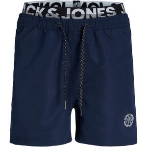 Jack & Jones Zwemshorts jongens jpstfiji dubbele waistband navy