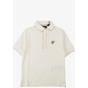 Lyle and Scott - Junior Concealed Polo - Chalk - Poloshirt
