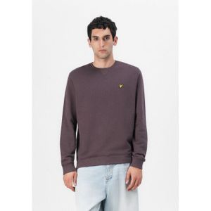 Lyle and Scott Ml424vog crew neck sweat espresso heren sweater