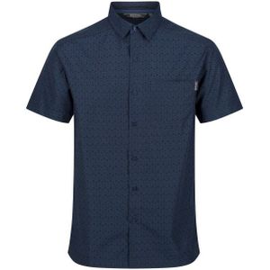 Regatta - Overhemd - Bloemen - 90% Polyester, 10% Viscose - Korte Mouwen
