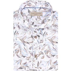 John Miller - Overhemd LM - Groen - Lange Mouwen