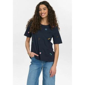 Nümph - 705554 Nuzoey - T-shirt - Dark Sapphire