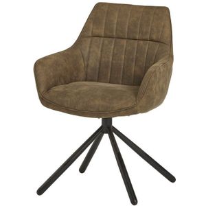 Le Chair Eetkamerstoel targa spider cowboy olive nr. 411