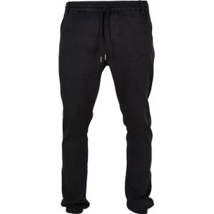Urban Classics Heren gebreide denim joggingbroek
