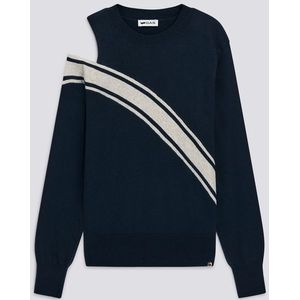 Damesblauwe ALYCE trui