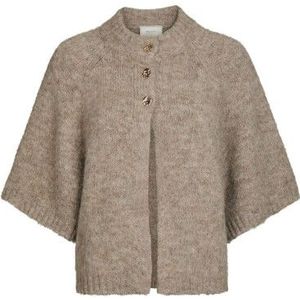 Neo Noir benuta fluffy knit cardigan 165816 976 melange