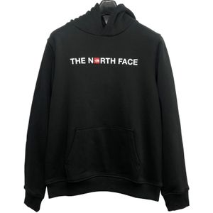 The North Face - Unisex Hoodie - Zwart - Met Grafische Print - Voor Kinderen