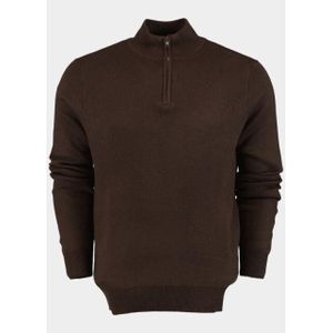 Bos Bright Blue Pullover half zip polyblend 4053225/623