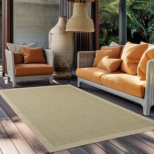 Muratap Solid binnen en buiten vloerkleed indoor & outdoor laagpolig effen - 160x230 cm