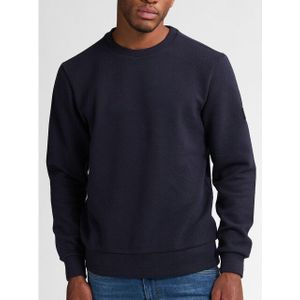 Petrol Industries - Estes - Geribde Sweater - Blauw