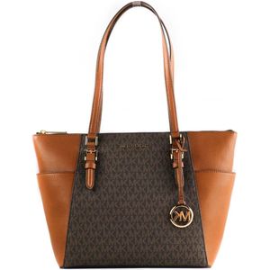 Michael Kors Charlotte signature handtas