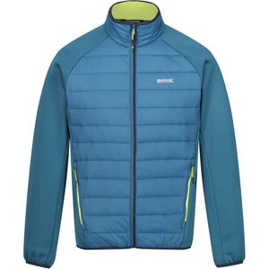 Regatta - Clumber IV - Hybride Jas - Zwart - Extol Stretch, Warmloft, DWR Afwerking