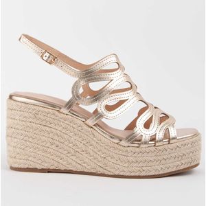 Montevita - Salia2 - Sandalen - Goud - Sleehak