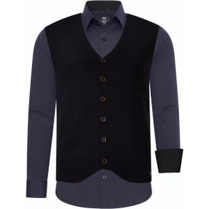 Shirt met vest set van 2