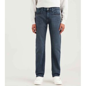 Levi's - 502 Tapered - Jeans - Zwart-Blauw - 5-Pocketconstructie - Taps Toelopende Pasvorm