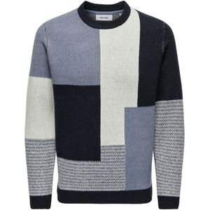 Only & Sons Onslucio life reg 7 cb crew knit dessin