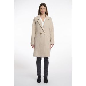 Rino & Pelle - Long Double Breasted Cardigan - Beige