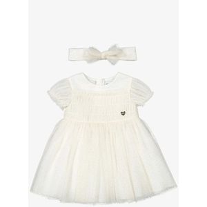 Mayoral - Jerseyjurk - Natural - Met Haarband