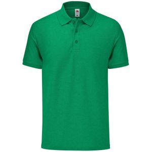 Fruit of the Loom - Heren Getailleerd Polo Shirt - Korte Mouwen