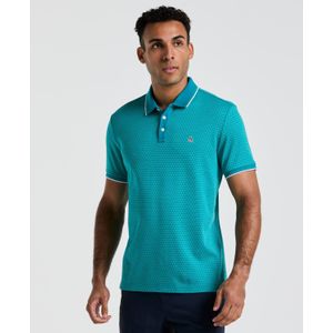 Original Penguin - Mini Jacquard Polo - Teal - Poloshirt