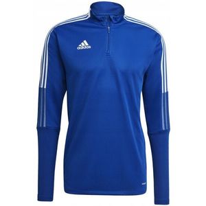 Adidas - Tiro 21 - Training Top - Primegroen - Kwart Rits - Met Lange Mouwen