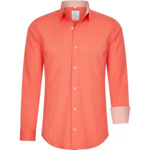 Rusty Neal - Overhemd - Pastelkleurig - Slim Fit - Katoenen Stretch