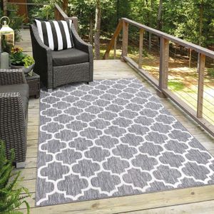 Muratap Sun in- & outdoor vloerkleed laagpolig 150x150 cm