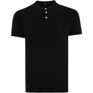 Tresanti Trevor | pullover short sleeve cotton/cashmere | black