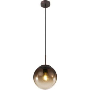 Globo Hanglamp 1-lichts | amberkleurig glas | e27 | varas | woonkamer | eetkamer