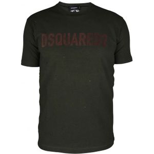 Dsquared2 - T-shirt - Kakigroen