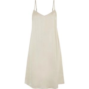 Urban Classics Dames viscose satijn jurk