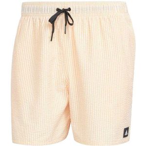 Adidas - Heren klassiek gestreepte zwemshort - 100% gerecycled polyester - Duurzaam - Sneldrogend