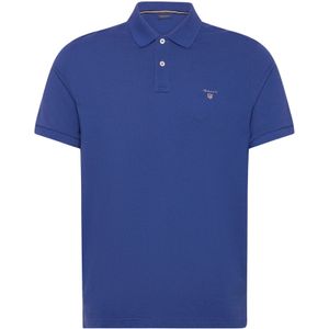 Gant - Herenpolo - Blauw - Katoen