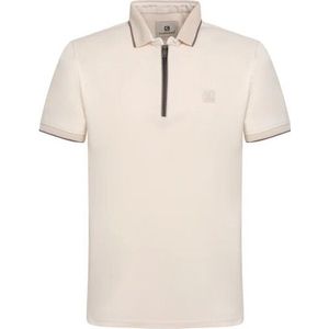 Gabbiano Men - Polo - Zandkleur - 100% Katoen