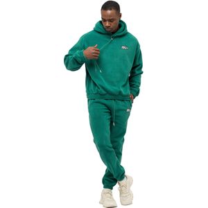 Tom Barron - Trainingspak - Smaragd - 2-delig - Lange Mouw