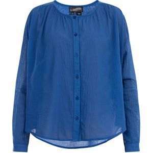 Dreimaster Bloes met lange mouwen Dames blauw