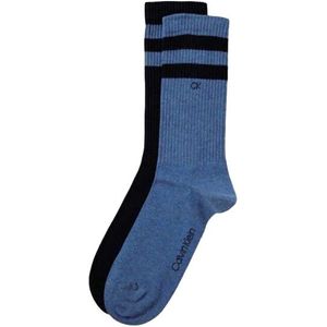 Calvin Klein Heren contrast gestreepte melange sokken