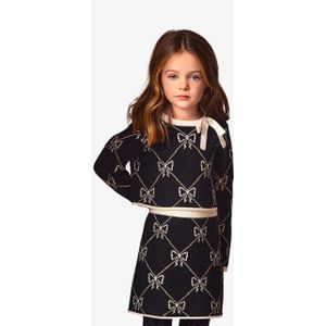 Abel & Lula - Tricot Set - Zwart - Meisjes Rok