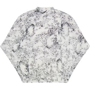 Dreimaster - Blouse - Zwart Wit - Dames